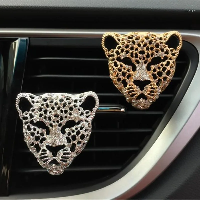Universal Leopard Head Modeling Car Decorative Perfume Air Conditioning Perfume Car Air Fresher Odor Removal Aroma1