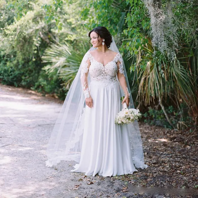 Vestidos De Noiva De Praia De Boho Plus Size: Sexy Backless