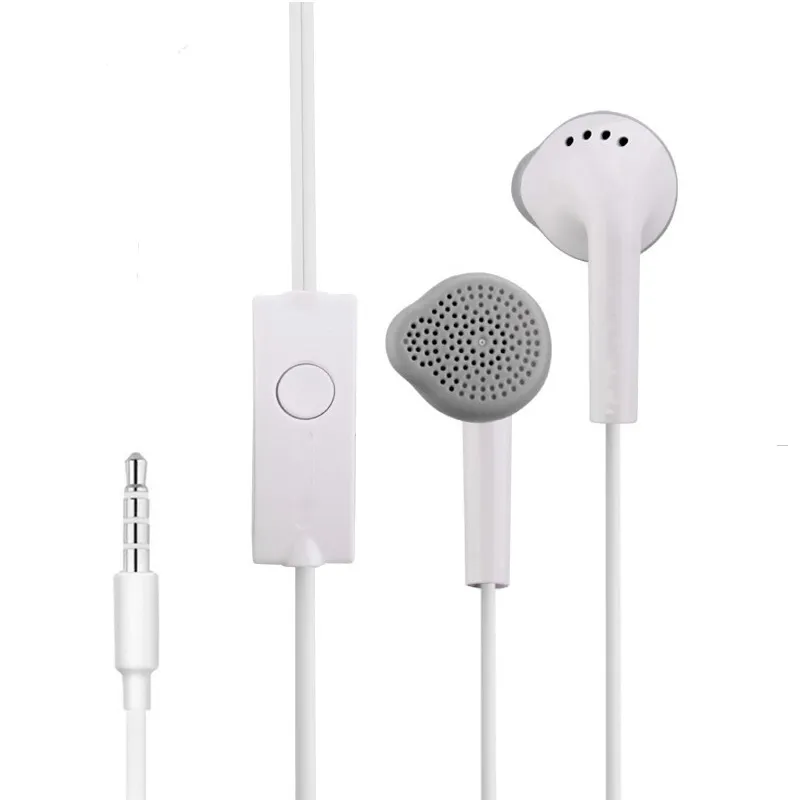 EHS61 Kablolu Kulaklıklar Kulaklık Stereo Ses Bas Kulaklıklar Galaxy S6 S7 Edge S8 S9 S10 için mikrofon seti ile J4 J6 A50 A70