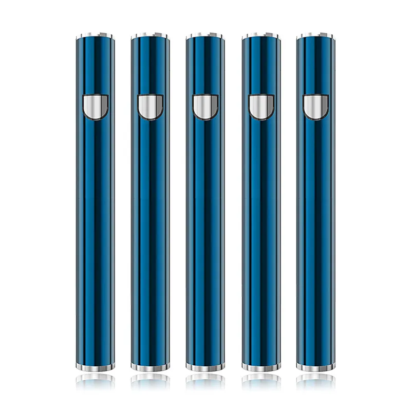 vape 510 battery preheat rechargeable slim pen buttom twist ecig for thick oil vape vaporizer