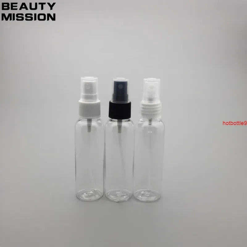 BEAUTY MISSION Flacone spray portatile in plastica trasparente da 60 ml Bottiglie di profumo vuote Atomizzatore con pompa a nebbia riutilizzabile Qualità Travelgood