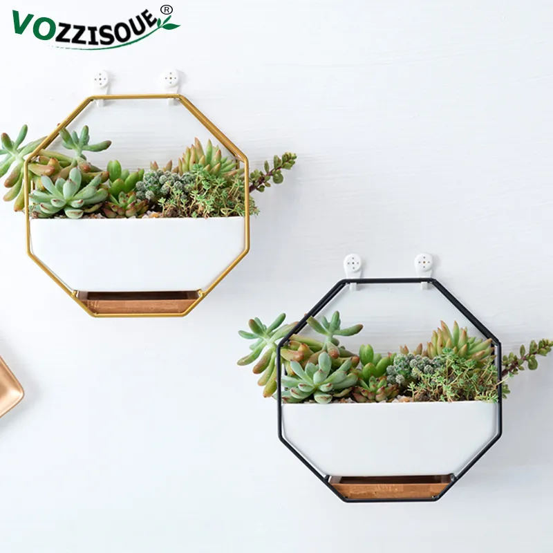 Potten op de muur Keramische Maceta Opknoping Planter Succulente Planten Bloempotten voor Orchideeën Luchtinstallatiehouder Indoor Potten voor planten Y200709