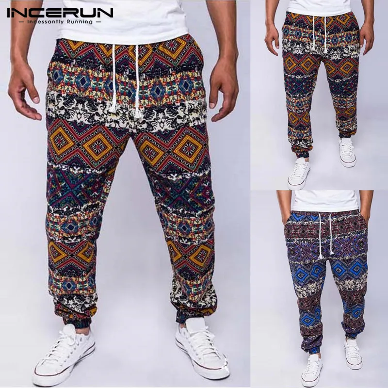 Acquistare Incerun Uomo Pantaloni Casual Pantaloni Etnici Stampa Etnica  Coulisse In Cotone Joggers Pantaloni BAGGY Pantaloni BAGGY Pantaloni Stile  Africano Sciolto Pantaloni Da Uomo Pantalon S 5XL T200706 Economico |  Consegna Veloce