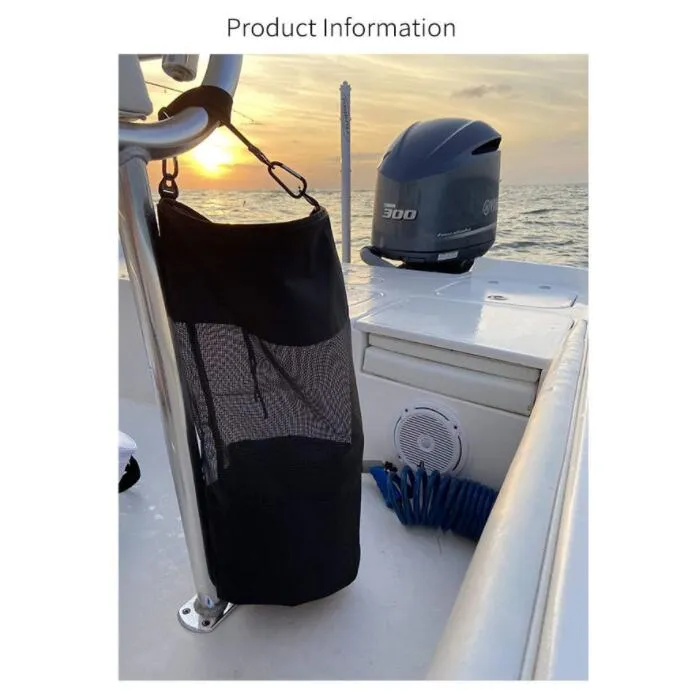 Marine Trash Bag Home Outdoor Breathable Large Mesh Bags Reusable Easy To Dry Cruise Ship Garbage Collection Storage Tool CGY231