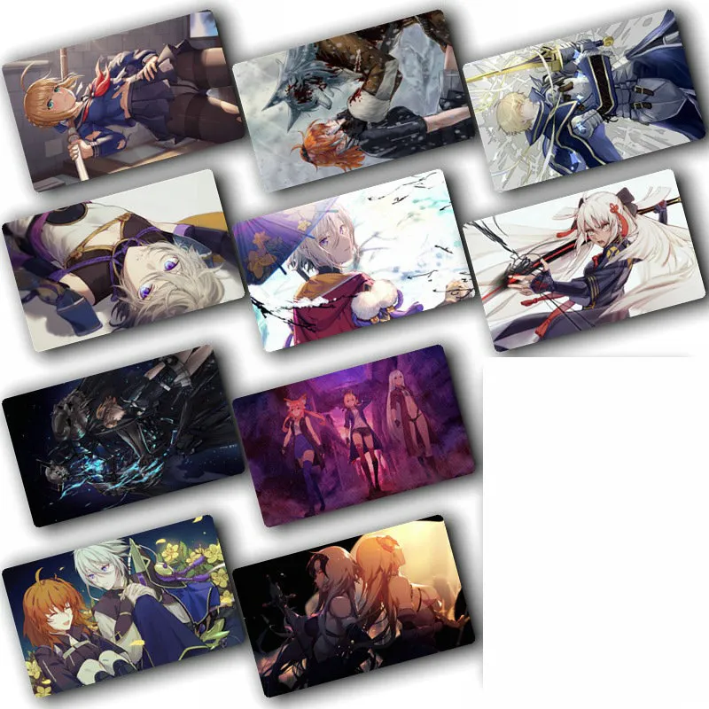 FGO Anime Card Sticker Pack 40 Waterproof Classic Kids Waifu 