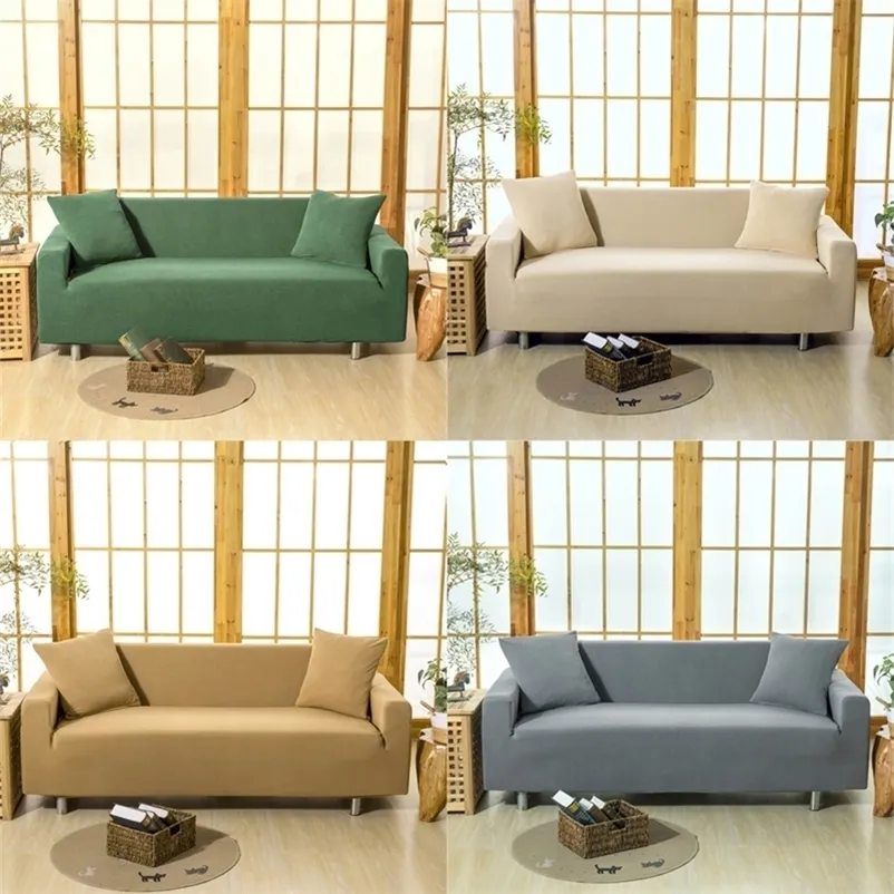 Fodera per divano impermeabile trapuntata nordica grigia Fodera elasticizzata Spandex elastico / Sedia in poliestere Divano a due posti Protezione per divano a forma di L 201222