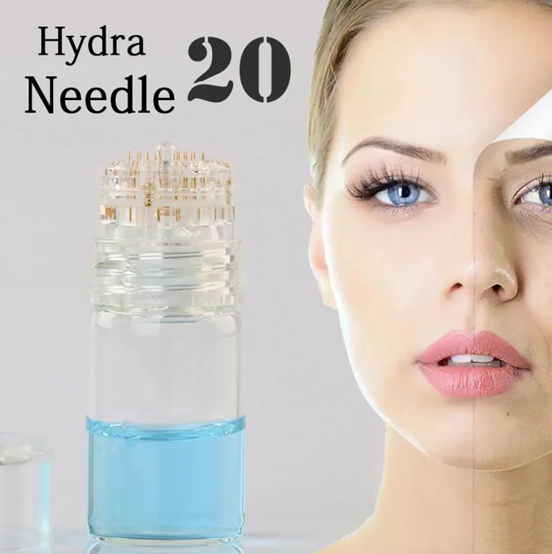 Micro-aiguille en titane Hydra, 20 broches, pour clinique coréenne, dispositif de soins de la peau, bioactif, Science spéciale de la peau
