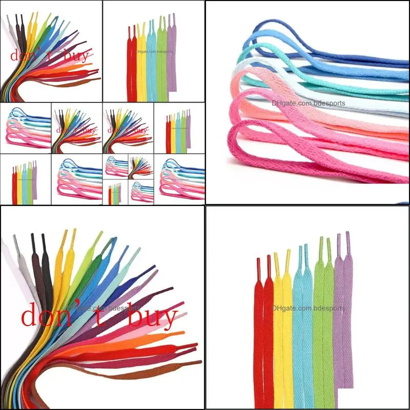 2021 new Flat Polyester Shoelaces Prohibit private purchase Order not shipped