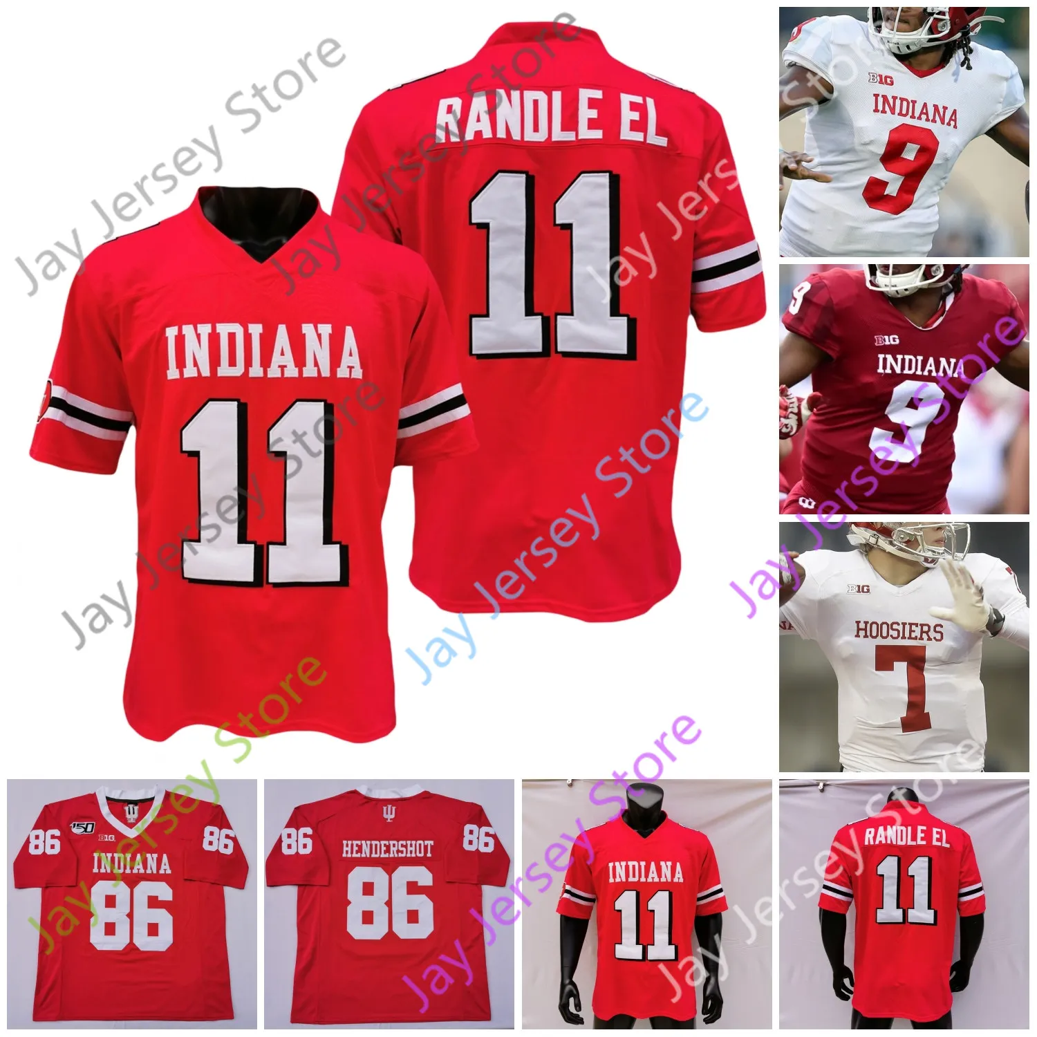 Indiana Hoosiers Jersey De Fútbol NCAA College Chris Beyton Ramsey Allen  Stallings IV Donavan Hale Westbrook Johnson Elliott Stepaniak De 19,68 € |  DHgate, image size:1500x1500