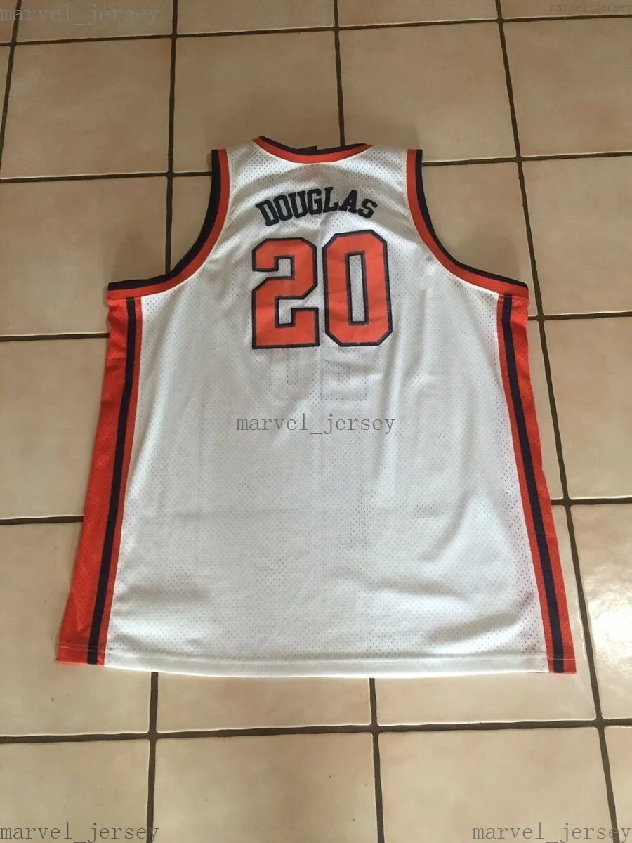 Stitched Custom Syracuse Sherman Douglas Basketball Jersey #20 Men Women Youth XS-5XL