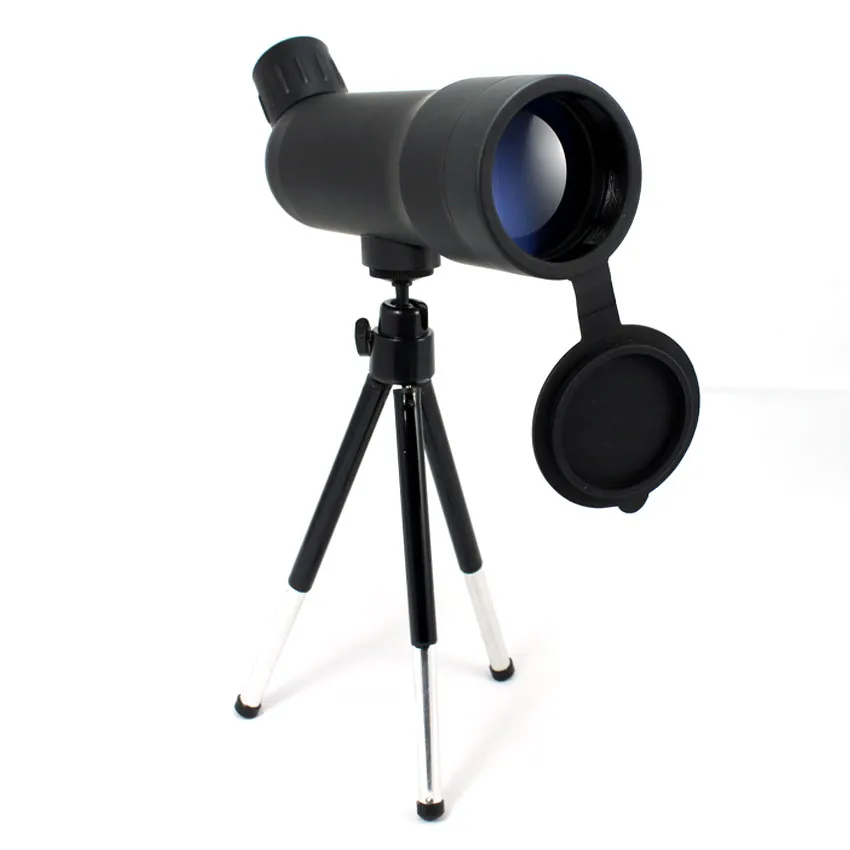 FreeShipping Telescopio monoculare di alta qualità BSA 20X50 Telescopio per visione notturna con treppiede Cannocchiali per osservazione angolare Caccia agli uccelli