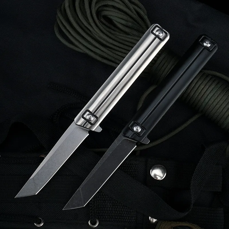 Wysokiej jakości samozadowolony nóż składany D2 Stainless Steel Survival Tactics Wielofunkcyjny KniveshW37