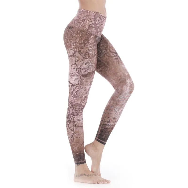 High Waisted Tie Dye Yoga Leggings For Women Seamless Running