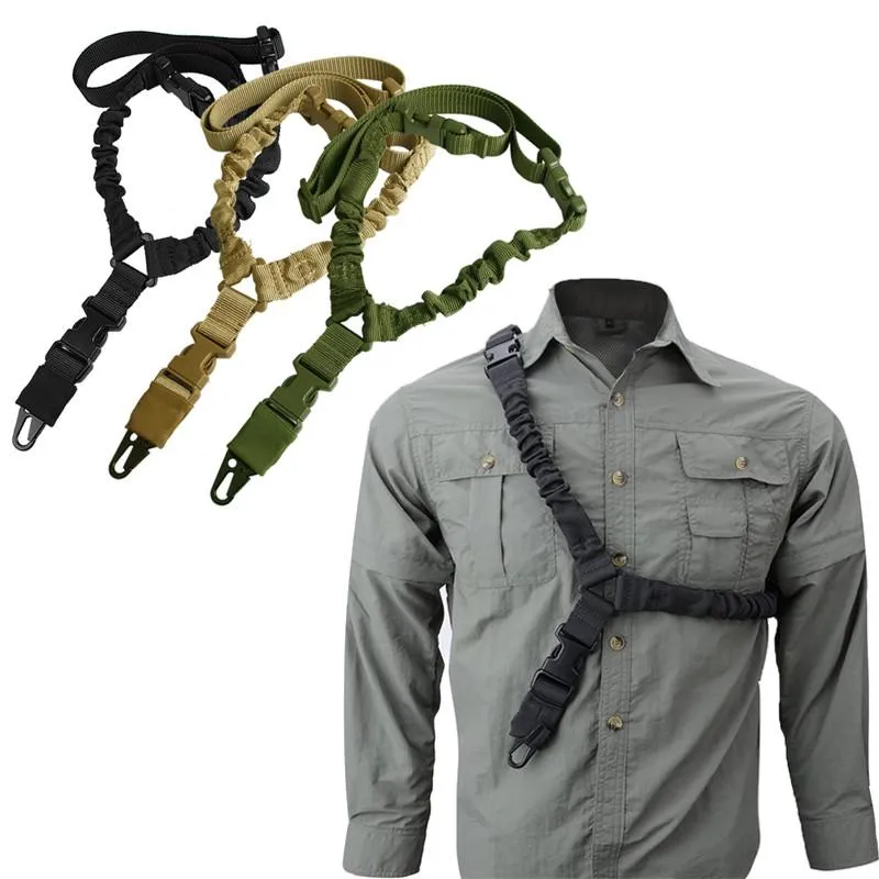 Utomhusband Single Point Strap Universal Nylon Tactical Quick Release Shoulder Rope