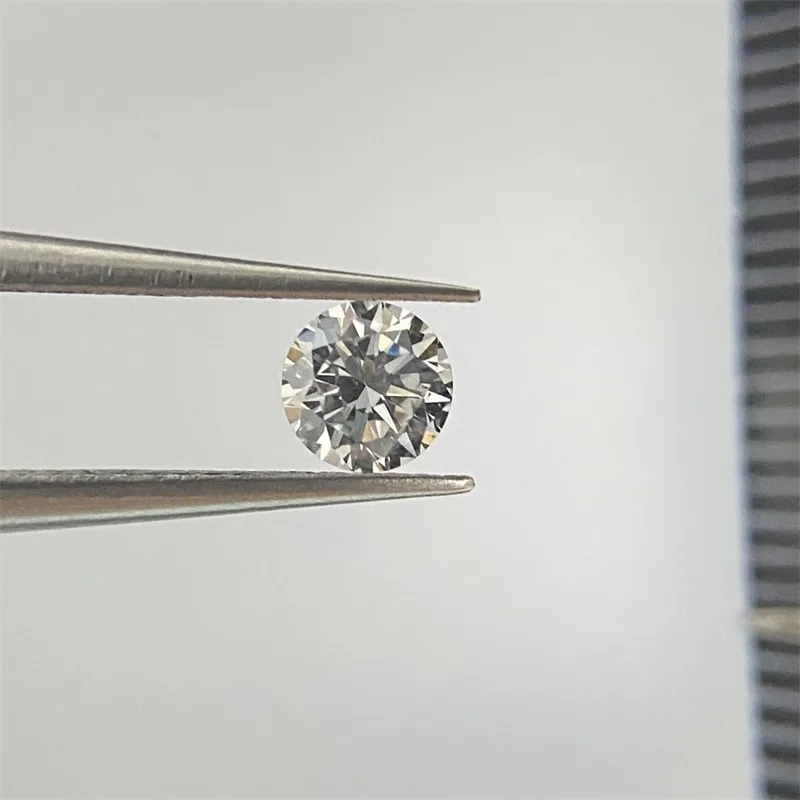 Meisidian D VVS1 Excellente coupe 4 mm 0,3 carat Moissanite Pierre diamant en vrac