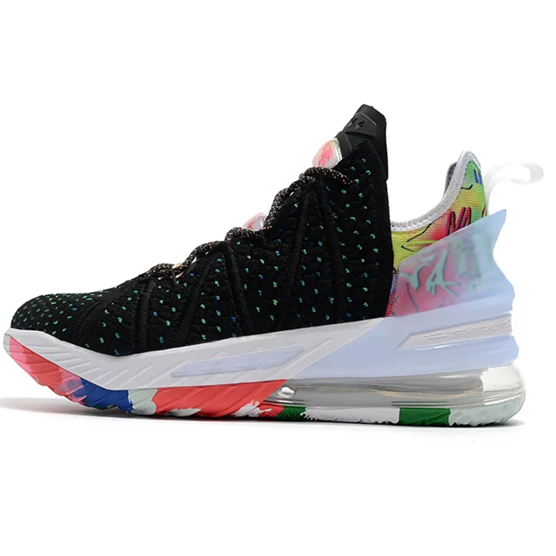 LeBron 18 18 Mens Basketball Scarpe James 18s Sisterhood Corte