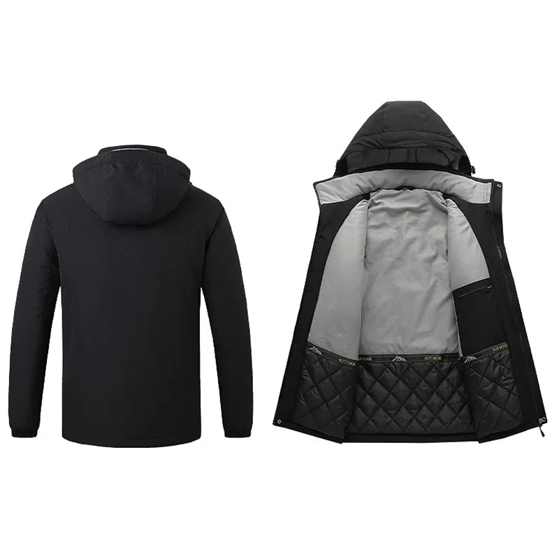 DHgate.com:PARATAGO Mens Winter USB Electric Heated Jacket with 