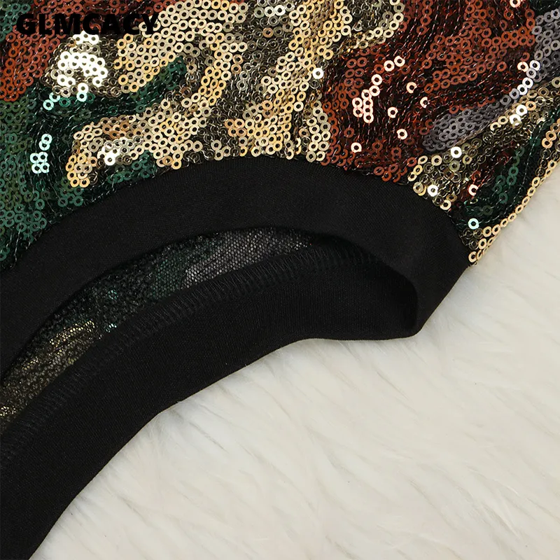 Camo sequin top sale