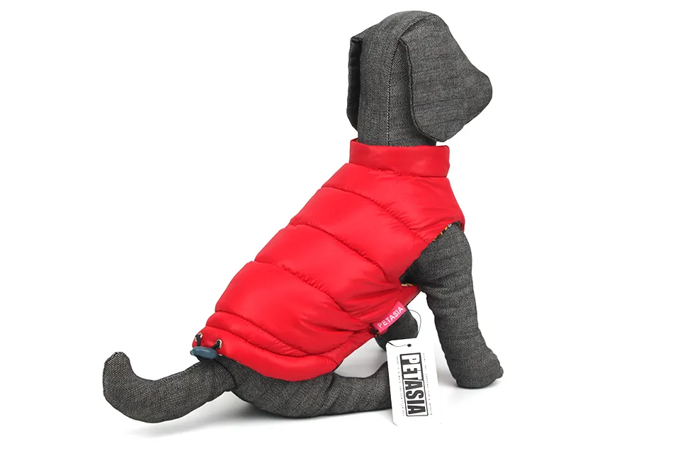  New Double-sided Wear Dog Winter Clothes Warm Vest Camouflage Letter Pet Clothing Coat For Puppy Small Medium Large Dog XXL 328