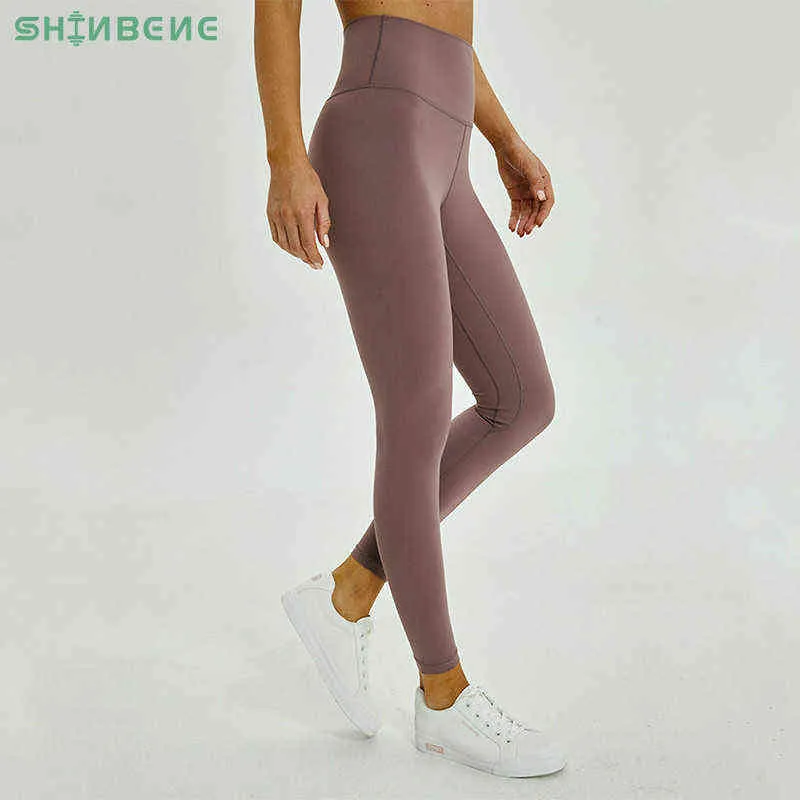 SHINBENE High Waisted Anti Sweat Mention Hip High Waisted Running