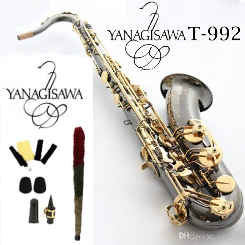 New Japan Yanagisawa Tenor Saxophone T 992 Model Bb Black Gold