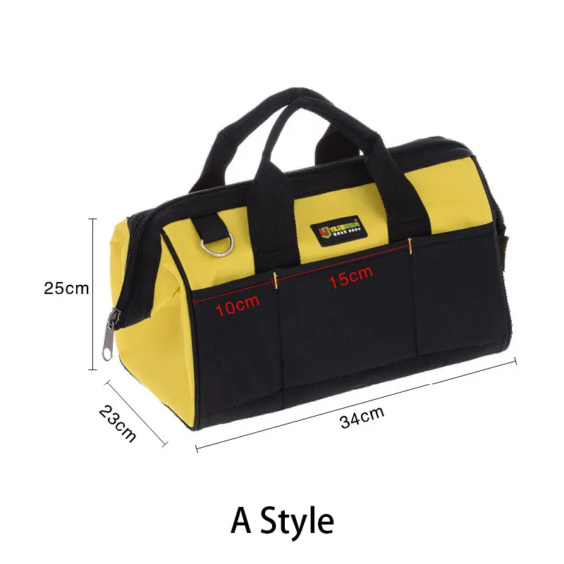 ToolPro+Thick Oxford Shoulder Bag+Large Capacity+Hardware Tools+Durable