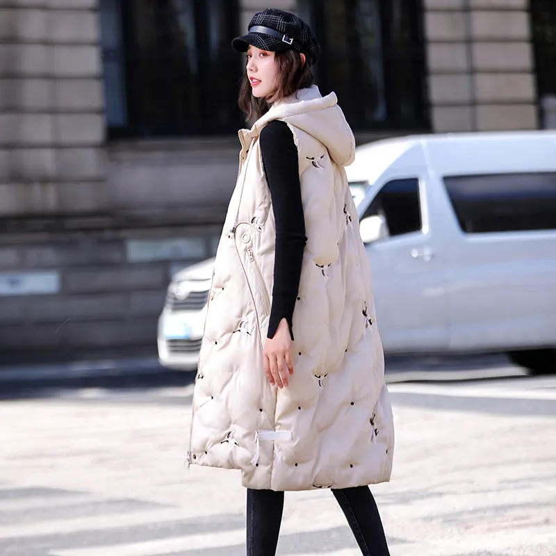 Plus size online winter vests