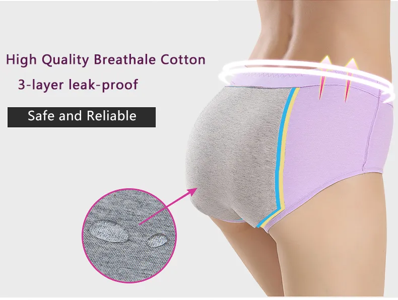 LANGSHA Leak Proof Menstrual Period Menstruation Panties Set For Women  Physiological Cotton Briefs For Health And Comfort 201112 From Bai01,  $11.36