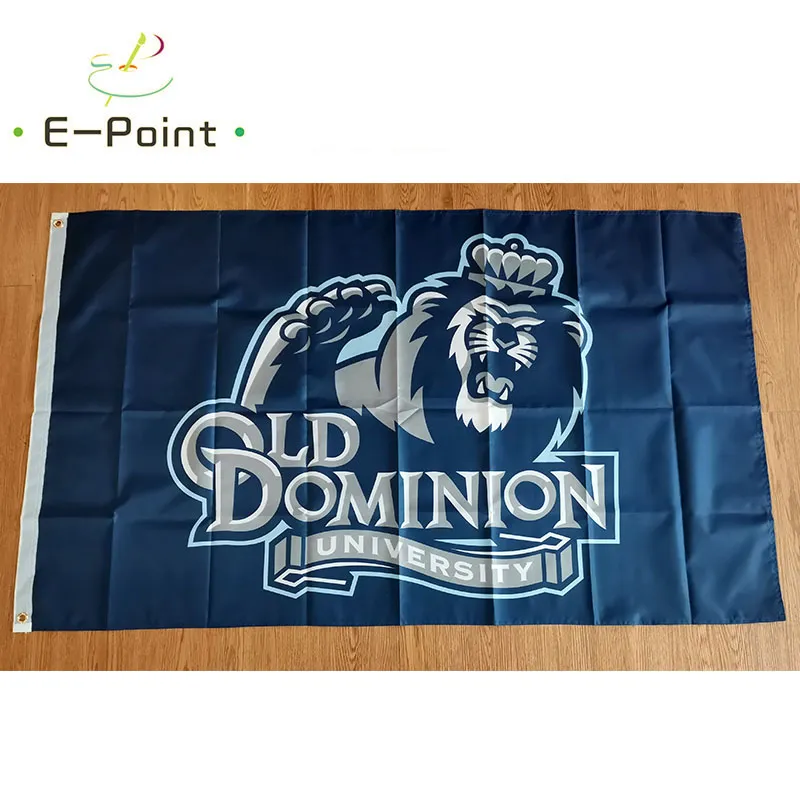 NCAA Old Dominion Monarchs-Flagge, 3 x 5 Fuß (90 cm x 150 cm), Polyester-Flaggen, Banner-Dekoration, fliegende Hausgarten-Flagge, festliche Geschenke