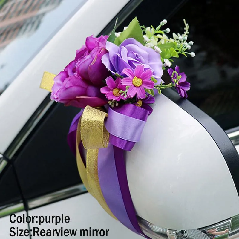 Wedding Car Decoration Artificial Flowers