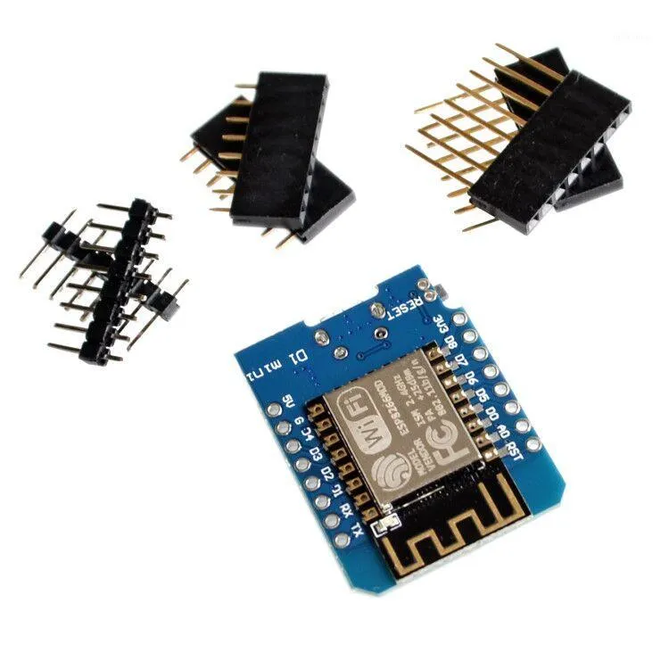 ESP8266 ESP-12 ESP 12 Wemos D1ミニモジュールWemos D1ミニWiFi開発ボードマイクロUSB 3.3V SPE-8266EX 11デジタルPIN 1