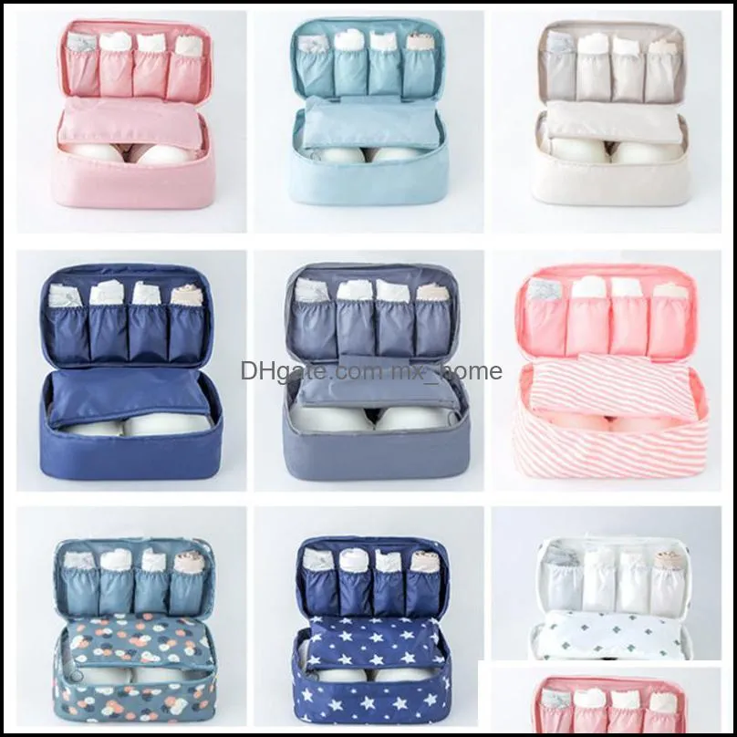 Storage Bags Travel Multi-function Bra Underwear Packing Organizer Bag Socks Cosmetic Case Large Capacity Women Clothing Pouch