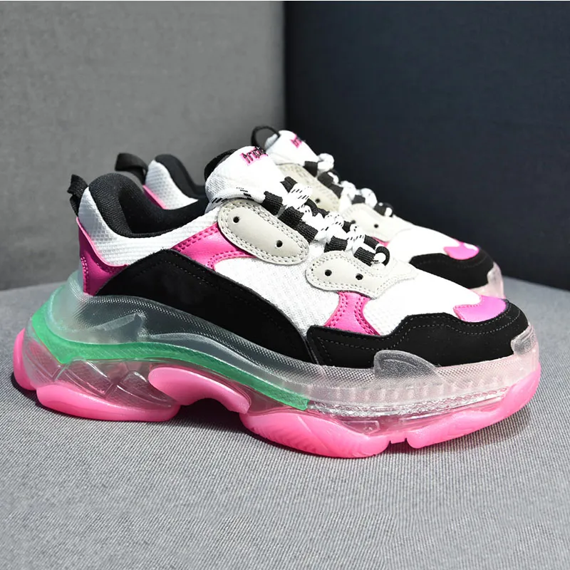 Balenciaga Triple S Crystal Clear Sole (Women's)
