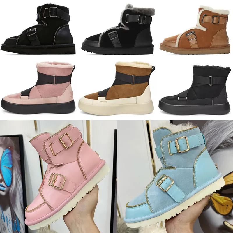 2020 Designer women uggs boots ugg winter boots travel luggage slippers kids ugglis australia australian satin boot ankle booties fur leather outdoors shoes