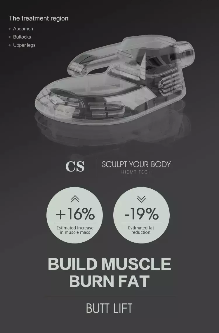 Fastest fat reduce equipment ems body sculpting slimming magnetic muscle stimulator ElectroMagnetic Sculpt Muscle machine