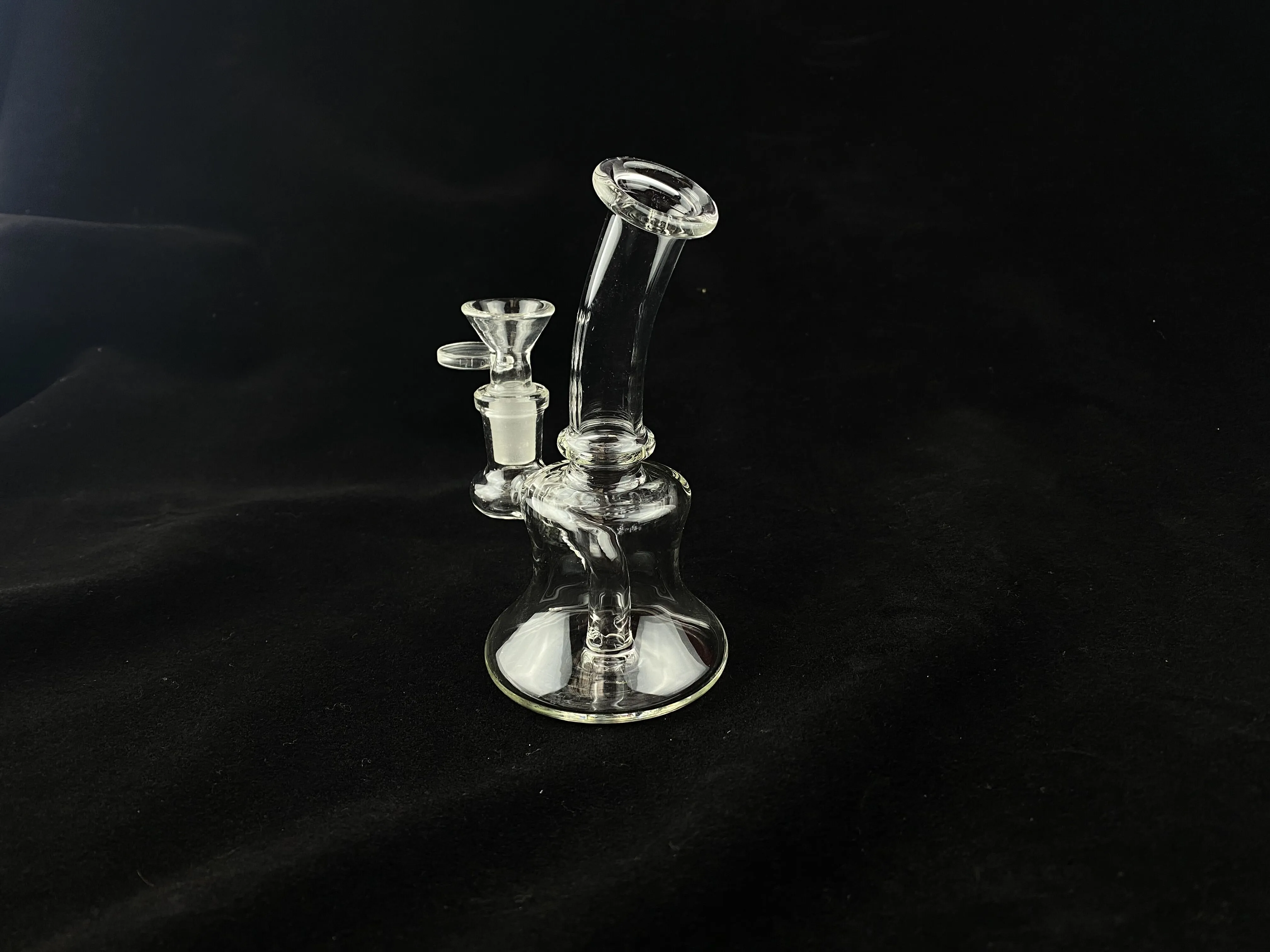 Glazen waterpijp, GTL Mini Transparante Olie Boren Rig Bong, Rookpijp, 14 mm Joint zijn welkom op bestelling