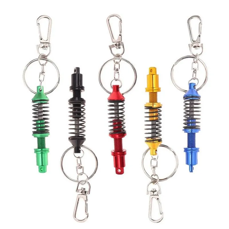 Keychains 2021 Car Turbo Tein JDM Damper Coilover Keychain Key Chain Rings Auto Accessories Pendant Keyholder Decal Keyrings Suspension From 30 71 DHgate