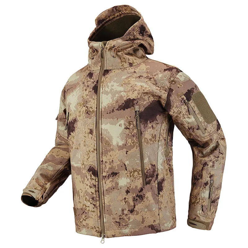  Krumba Chaqueta de caza de camuflaje para hombre: abrigo de  campamento softshell con aislamiento térmico de invierno : Ropa, Zapatos y  Joyería