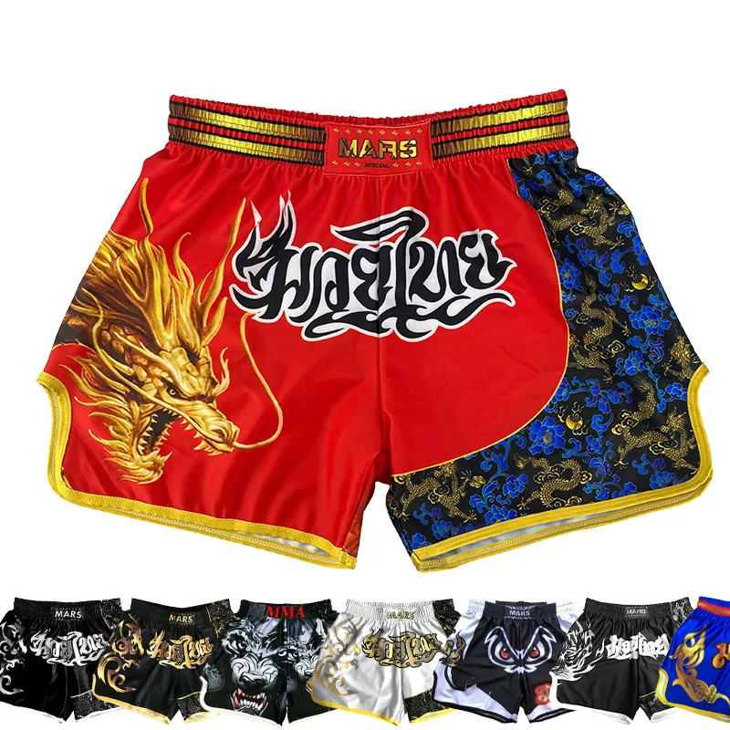 Short Muay Thai Tigon A Shorts Fight Uay Thai Grappling Dragon