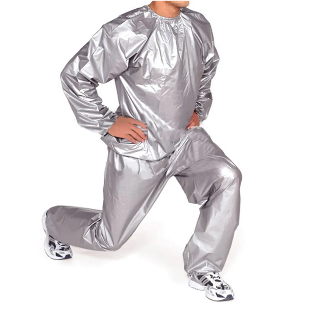 Red And Yellow PVC Fitness Suit For Men Sweating Sauna Trendy Clothes For Slimming And Outdoor Sports 201130 From Kong02 10.83 DHgate.Com