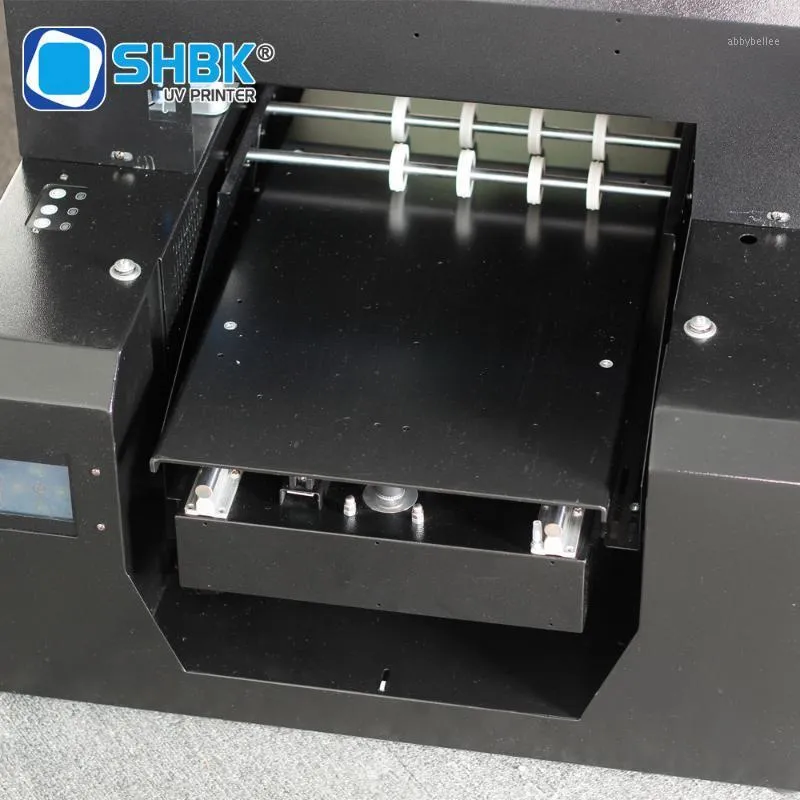 Impresoras Impresora automática A3 Cilindro UV Tamaño de impresora plana para madera / metal / vidrio / caja de teléfono / botella Impresión en color blanco al mismo tiempo1