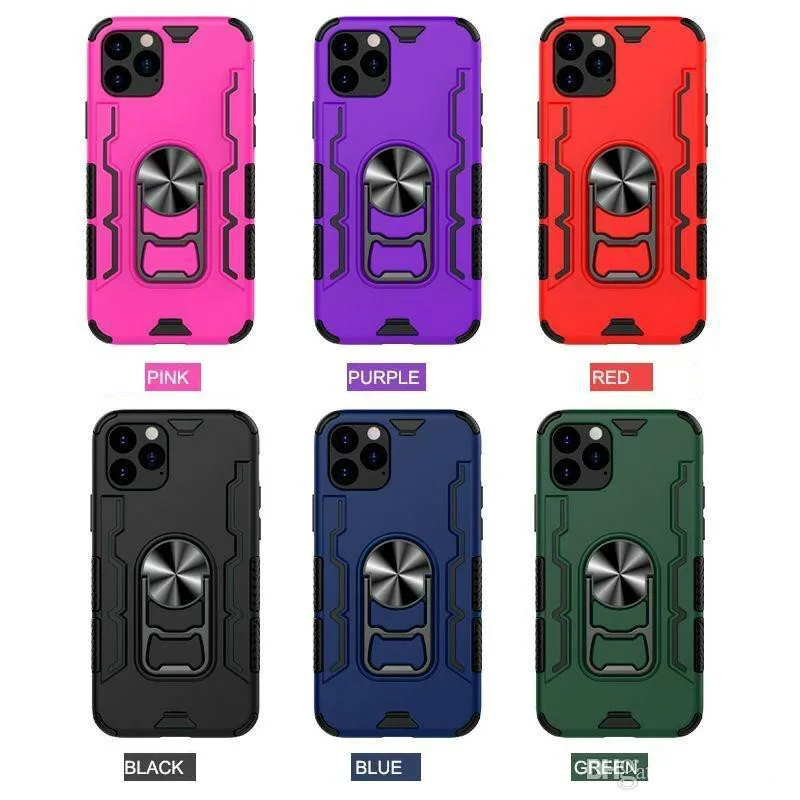 New Arrival Ring Car Mount Holder Case for iphone 6 6s 7 8 Plus X XS Max XR 11 Pro 12 Cover Stand