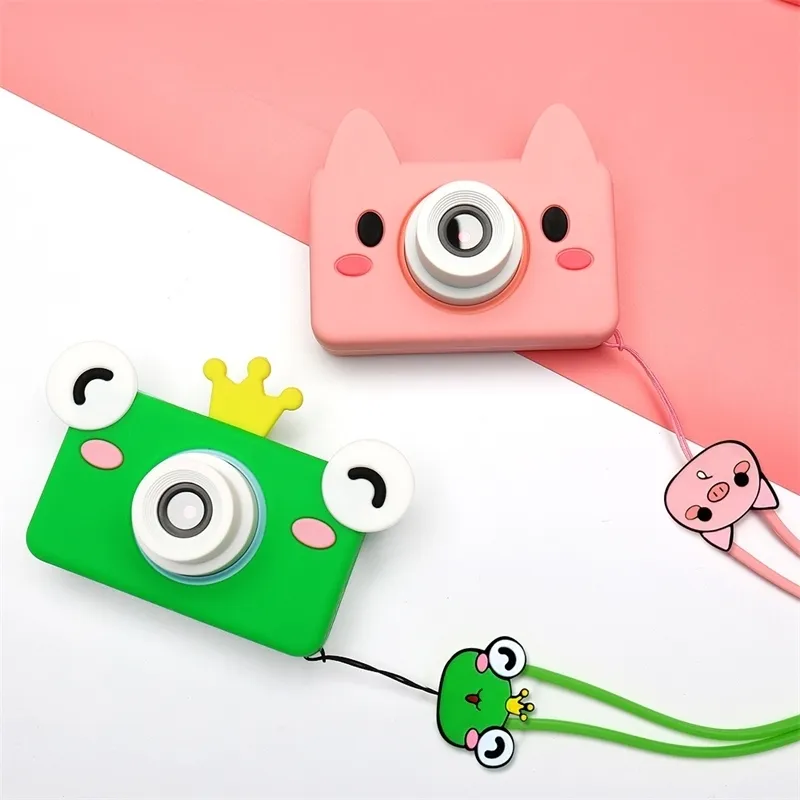 Детские игрушки Детская цифровая камера памяти карты входит мультяшный животных Развивающие игрушки для детей на день рождения подарок LJ201105