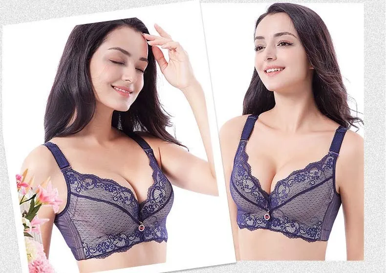 Dropshipping Push Up Bras For Women Bralette Plus Size Bra 46 48 ABC Cup  Sexy Lace Brassier Underwear Women Soutien Gorge Female 201202 From Dou02,  $13.96