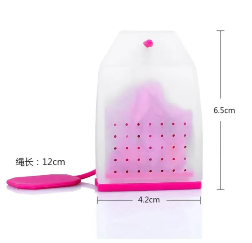 Tools Drinkware Kitchen, Dining Bar Home & Garden Drop Delivery 2021 Food-Grade Sile Mesh Infuser Reusable Strainer Bag Style Loose Tea