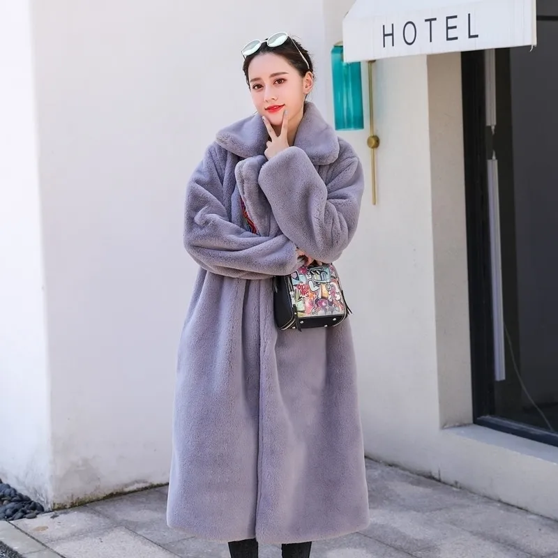 Nerazzurri winter women faux fur coats fluffy furry thick warm plush coat black yellow long plus size fake fur jacket 5xl 6xl 201124