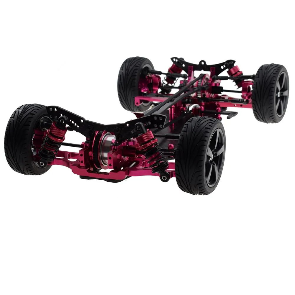 1/10 Alloy Carbon Sakura D4 RWD Drift Racing Car Ramka Car Body Kit # Kit-D4RWD Drift Racing Car Ramka Zestaw Body Car RC