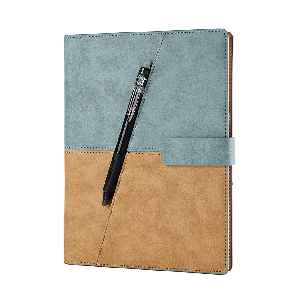 Drawing Writing Leather Spiral A5 Notebook Smart Reusable Erasable Journal Notepad Elfinbook X School Office Gift Supplies T200727