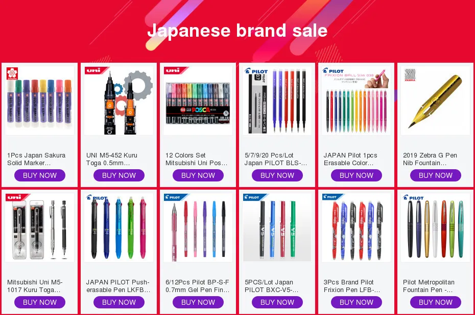 Mitsubishi Pencil Water Pen Poska Extra-fine 12 Colors PC-1M.12C Japan 