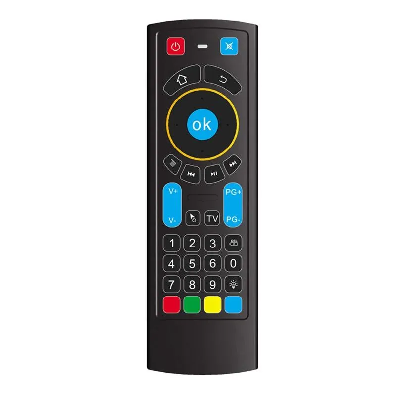 MX3 PRO Kablosuz Klavye Hava Fare Amazon Fire TV / Yangın TV stick / Android TV Box için Uzaktan Kumanda 2.4G Mini